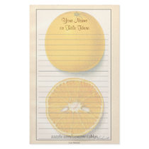 Vintage Oranges Stationery