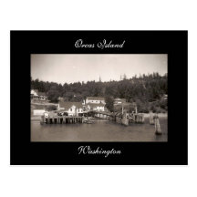 Vintage Orcas Island Postcard
