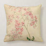 Vintage orchid Pillow pillows