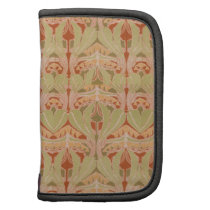 Vintage Ornate Design in Bittersweet Orange Organizers