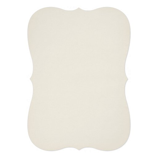 Vintage Ornate Flourish White Wedding Invitations
