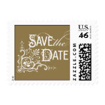 Vintage Ornate - Save the Date - Gold Stamps