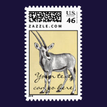 Vintage Oryx Postage postage