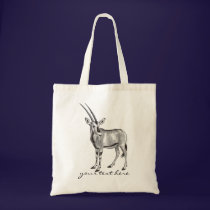 Vintage Oryx Tote Bag