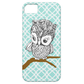 Vintage Owl iPhone 5 Case