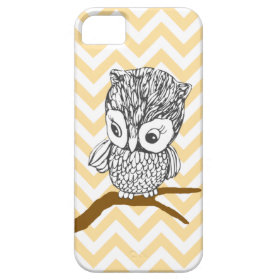 Vintage Owl iPhone 5 Case