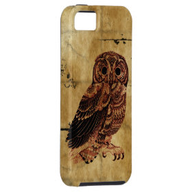 Vintage Owl iPhone 5 Covers