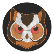 Vintage Owl stickers
