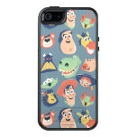 Vintage Painted Toy Story Characters OtterBox iPhone 5/5s/SE Case