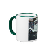 Vintage pale green 1929 5W coupe, mug by design_girl Vintage pale green 1929 5W coupe, mug