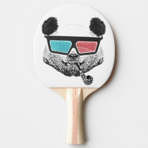 funny, panda, vintage, urban, 90&#39;s, cool, street art, geek, swag, ping-pong paddle, nerd, cute, hipster, crazy, humor, original, best, selling, ping-pong, paddle, [[missing key: type_hamptontech_pingpongpaddl]] com design gráfico personalizado