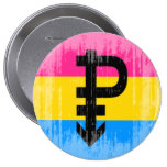 Vintage Pansexual Flag buttons