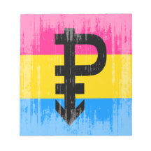Vintage Pansexual Flag Memo Pad