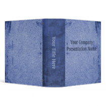 Vintage Paper Business Blue binders by RainbowCards Vintage Paper Business Blue binders