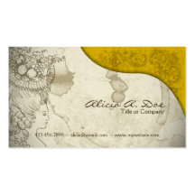 Vintage Paper Business Card