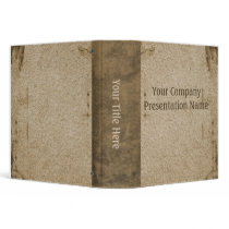 Vintage Paper Business Tan binders by RainbowCards Vintage Paper Business Tan binders