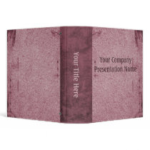 Vintage Paper Business Wine Red binders by RainbowCards Vintage Paper Business Wine Red binders