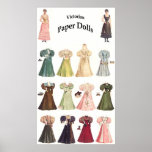 Vintage Paper Dolls, 2 of 2 posters