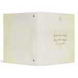 Vintage Parchment Paper Style Wedding Album binders