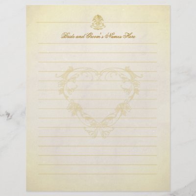Free Printable Wedding Guest Book Pages Vintage Parchment Paper Wedding 