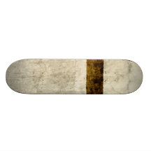 Vintage Parchment Template Blank Skate Board