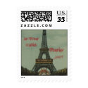 Vintage Paris, 1928, le Tour Eiffel postage