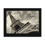 Vintage Paris - Eiffel Tower postcard