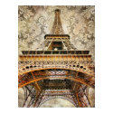 Vintage Paris, Eiffel Tower posters