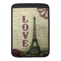 Vintage París Fundas Para Macbook Air