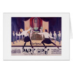 Vintage Paris Girls Fencing Note Card!