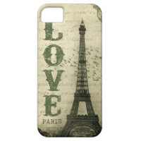 Vintage Paris iPhone 5 Covers