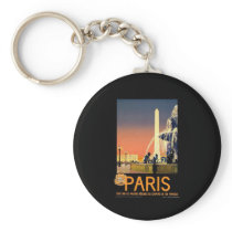 Vintage Paris Key Chains