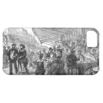 Vintage Paris Montmartre Cafe iPhone 5 iPhone 5C Case at Zazzle