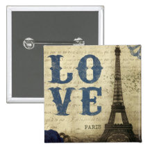 Vintage Paris Pin
