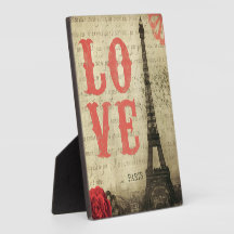 Vintage Paris | Pink Display Plaques