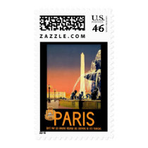 Vintage Paris Postage