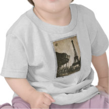 Vintage Paris Postcard, Eiffel Tower T-shirts