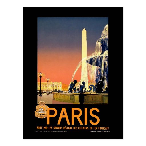 Vintage Paris Postcards