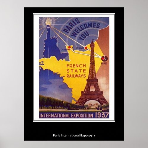 Vintage Paris Poster posters