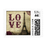 Vintage Paris Stamp