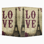 Vintage Paris Vinyl Binders