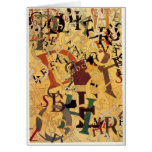 Vintage Parrish Alphabet - Card
