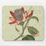 Vintage Passion Flower Mouse Pads