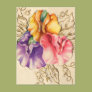 Vintage Pastel Flowers Post Cards Vintage Pastel Flowers Post Cards