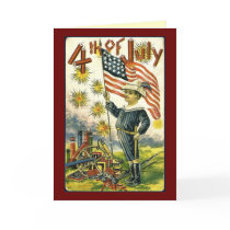 Vintage Patriotic 4th of July Cards