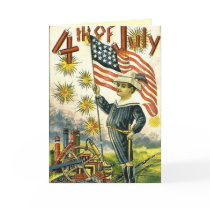 Vintage Patriotic 4th of July Cards