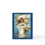 VIntage Patriotic Note Card