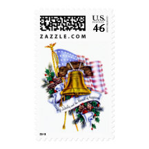 Vintage Patriotic Postage