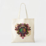 Vintage Peace Tote Tote Bags