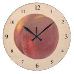 Vintage Peach Wall Clock